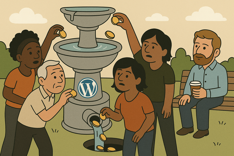 Please reconsider donating to the WordPress Foundation